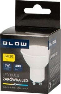 Blow 87-407# Żarówka led  gu10 5w 230v b.neutralna 1