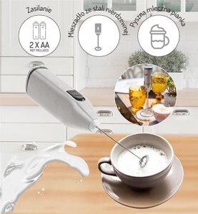 Spieniacz do mleka Adler Stalowy (AD 4500) 15