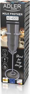 Spieniacz do mleka Adler Stalowy (AD 4500) 2