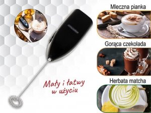 Spieniacz do mleka Mesko Czarny (Spr009464) 11