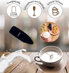 Spieniacz do mleka Mesko Czarny (Spr009464) 13