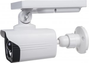 CE Solarna atrapa kamery, migająca dioda, czujnik ruchu, oświetlenie LED, naklejka gratis, SOL1800S 4