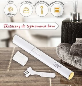 Trymer Adler AD 2934w Trymer do brwi 6