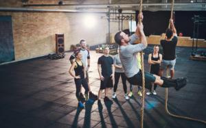 UnderFit Lina treningowa do wspinaczki jutowa UNDERFIT 15 m 5