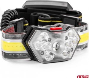 Latarka czołowa AMiO Latarka czołowa led lh04 2