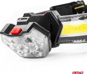 Latarka czołowa AMiO Latarka czołowa led lh04 7