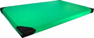 UnderFit Materac gimnastyczny 1-częściowy UF9533 200 cm x 120 cm x 10 cm zielony 1