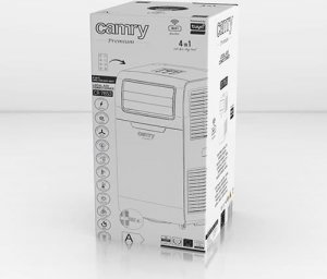 Klimatyzator Camry CR 7853 9000BTU z WI-FI i ogrzewaniem 8