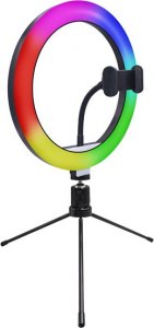 Lampa pierścieniowa Powerton WPRL1RGB 10 ", RGB LED 4