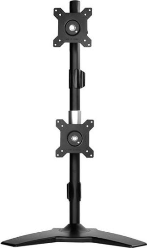 SilverStone Stojak biurkowy na 2 monitory do 24" ARM24BS (SST-ARM24BS) 2