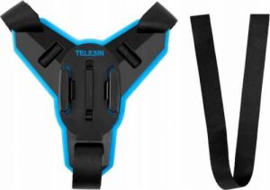 Telesin Mocowanie do Kasku Uchwyt na Kask do Kamer GoPro HERO 10 9 8 7 6 5 4 3+ MAX 2