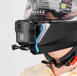 Telesin Mocowanie do Kasku Uchwyt na Kask do Kamer GoPro HERO 10 9 8 7 6 5 4 3+ MAX 10