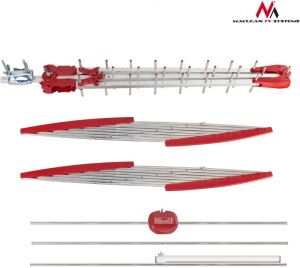 Antena RTV Maclean DVB-T aktywna VHF/UHF MUX8 (MCTV-905A) 6