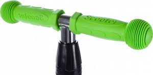 Hulajnoga MalPlay Hulajnoga Balansująca Trójkołowa Zielona Świecące Koła 2