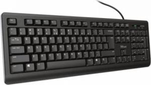 Klawiatura Trust Teclado TK-150 Przewodowa Czarna PL (23982) 2