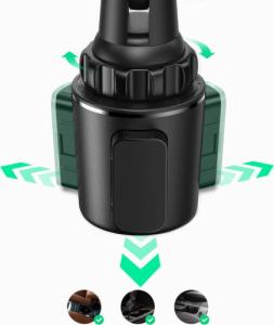 Ugreen Ugreen uchwyt samochodowy do telefonu na miejsce na kubek czarny (LP335 10995) 3