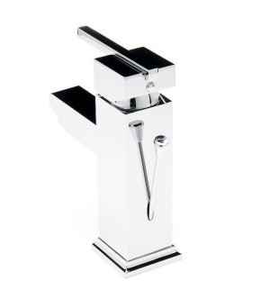 Bateria umywalkowa Deante Cubic stojąca chrom (BDD 021M) 5