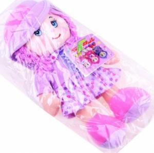 Jokomisiada Lalka Zuzia w kapeluszu szmaciana lala 28cm ZA2654 7