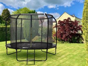 Trampolina ogrodowa SkyFlyer TR0034 z siatką wewnętrzną 10 FT 304 cm 2