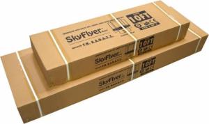 Trampolina ogrodowa SkyFlyer TR0034 z siatką wewnętrzną 10 FT 304 cm 7