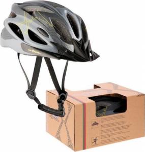 Nils Extreme MTW291 SZARO-CZARNY ROZM. S (50-59CM) KASK NILS EXTREME 1