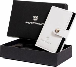 Peterson Skórzane etui z podajnikiem na karty i wizytówki  Peterson NoSize 1