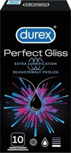 DUREX_Perfect Gliss długotrwały poślizg prezerwatywy 10szt. 1