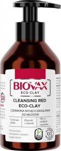 BIOVAX_Eco-Clay czerwona myjąca ekoglinka do włosów 200ml 1