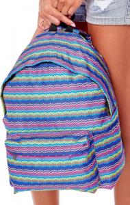 Loren Wzorzysty plecak damski w sportowym stylu - Loren  NoSize 2