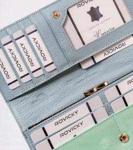 Lorenti Lakierowany, duży portfel damski ze skóry naturalnej  Lorenti NoSize 6