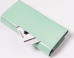 Lorenti Lakierowany, duży portfel damski ze skóry naturalnej  Lorenti NoSize 7