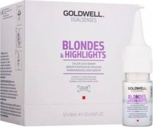 GOLDWELL_Dualsenses Blondes&amp;High Color Lock Serum serum do włosów farbowanych 12x18ml 1