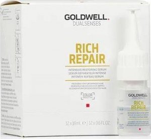 GOLDWELL_Dualsenses Dual Rich Repair Intensive Restoring serum w ampułkach do włosów zniszczonych 12x18ml 1