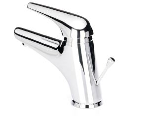 Bateria umywalkowa Deante Jaguar Line stojąca chrom (BDX 021M) 5