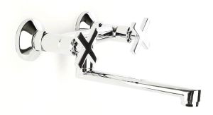 Bateria umywalkowa Deante Lucerna ścienna chrom (BEL 050D) 3