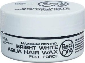 RED ONE_Aqua Hair Gel Wax Full Force wosk do włosów Bright White 150ml 1
