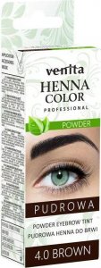 VENITA_Henna Color Powder pudrowa henna do brwi 4.0 Brown 4g 1