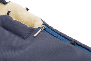 Sensillo ŚPIWOREK WEŁNA - NAVY DO WÓZKA (95x40) 5