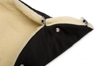 Sensillo ŚPIWOREK ESKIMO BLACK / WEŁNA 100 X 46 2