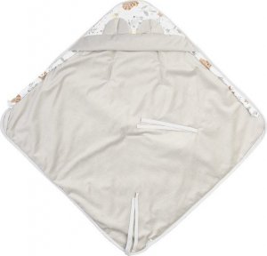 Sensillo OTULACZ DO FOTELIKA VELVET BIAŁY LEŚNA PRZYGODA 2