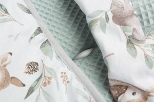 Sensillo OTULACZ DO FOTELIKA WAFEL - SARENKI MIĘTOWY 2