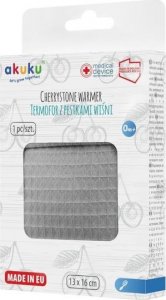 Akuku A0635 TERMOFOR PESTKI WIŚNI 13 X 16 CM SZARY 3