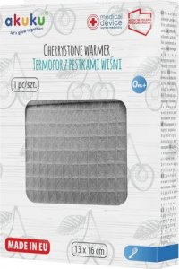 Akuku A0635 TERMOFOR PESTKI WIŚNI 13 X 16 CM SZARY 8