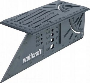 Wolfcraft Kątownik stolarski japoński 3D - Wolfcraft (bez opakowania) 1