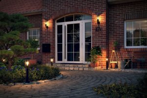 Kinkiet Paulmann Oprawa Słupowa CLASSIC IP44 E27 max.15W ciemnoszara 4