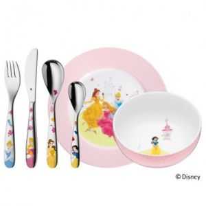 WMF Zestaw naczyń Princess Child's Cutlery Set różowy 1