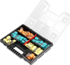 Orno Zestaw złączek instalacyjnych HOUSE, 123 sztuk. Wciskane: 30x 2-przew. 30x 3-przew. 25x 4-przew. 20x 5-przew. 10x 6-przew. 8x 8-przew. 2