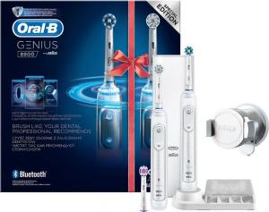 Szczoteczka Oral-B Szczoteczka rotacyjna Genius 8900 Duo 2 szt. White 3