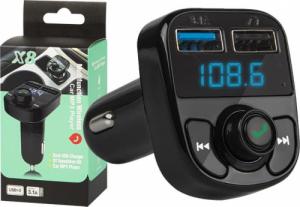 Transmiter FM Prolech Transmiter FM Bluetooth T-01 2x USB 1