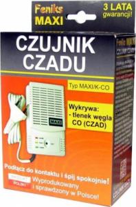 Feniks Czujnik czadu, tlenku węgla CO MAXI/K-CO 2